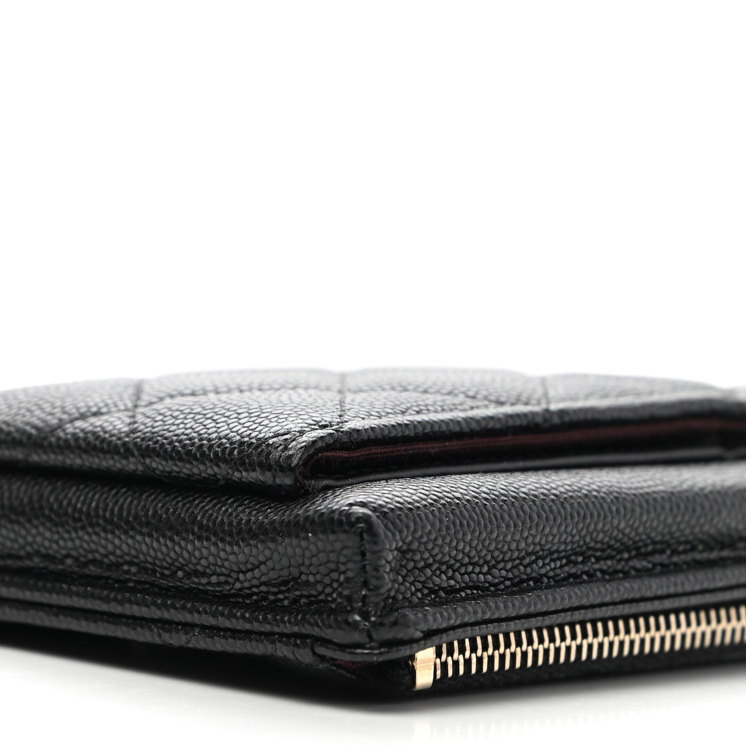 Chanel Caviar Quilted CC Phone Holder Black 12 of 12