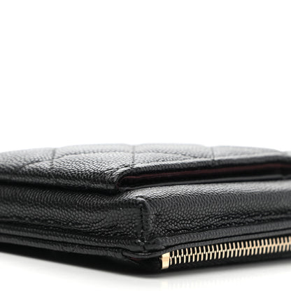Chanel Caviar Quilted CC Phone Holder Black 12 of 12