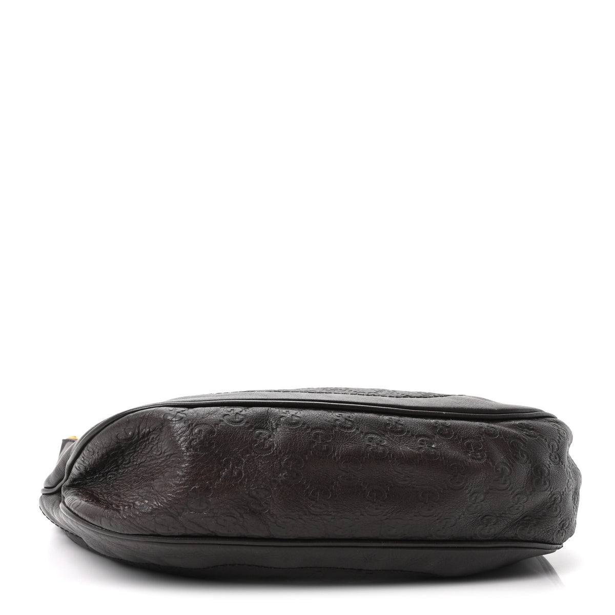 Gucci Guccissima Medium Charlotte Hobo Dark Brown 4 of 10