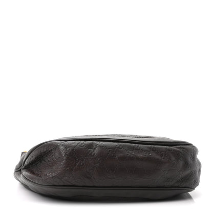 Gucci Guccissima Medium Charlotte Hobo Dark Brown 4 of 10