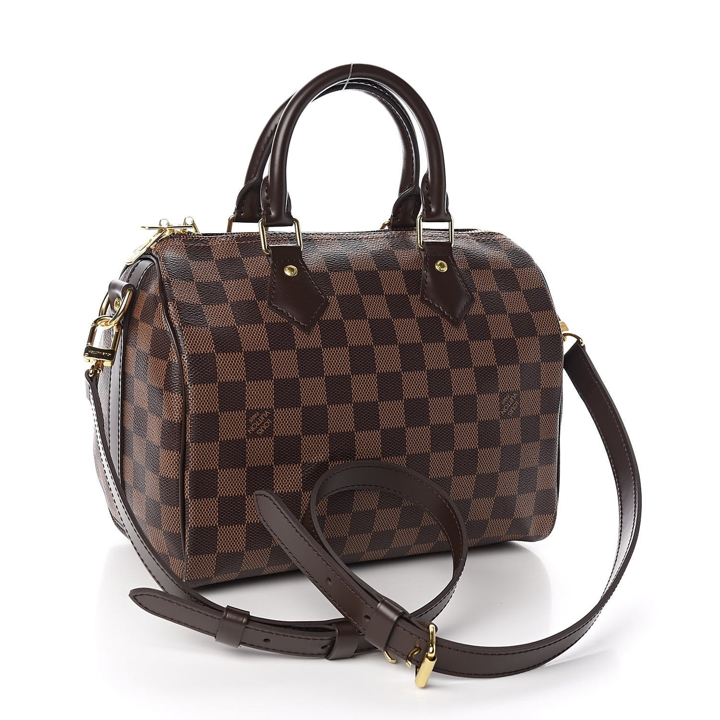 Damier Ebene Speedy Bandouliere 25