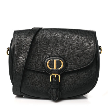Christian Dior Grained Calfskin Medium Bobby Flap Black 1 of 11