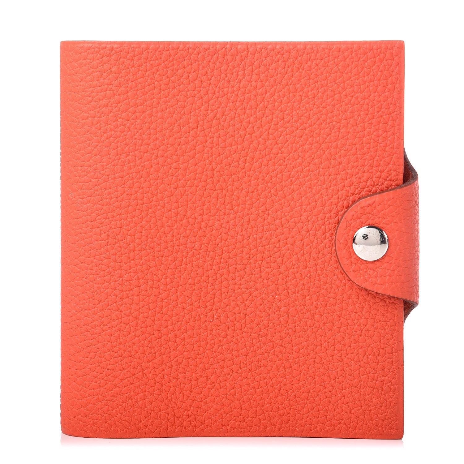 Hermes Togo Ulysse Mini Notebook Capucine 1 of 9