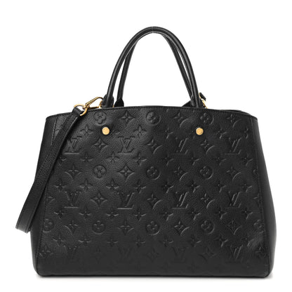 Louis Vuitton Empreinte Montaigne GM Black 1 of 10