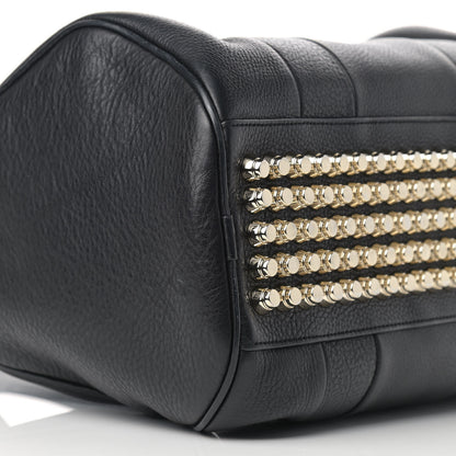 Alexander Wang Soft Pebbled Lambskin Rocco Black Pale Gold Hardware 6 of 7