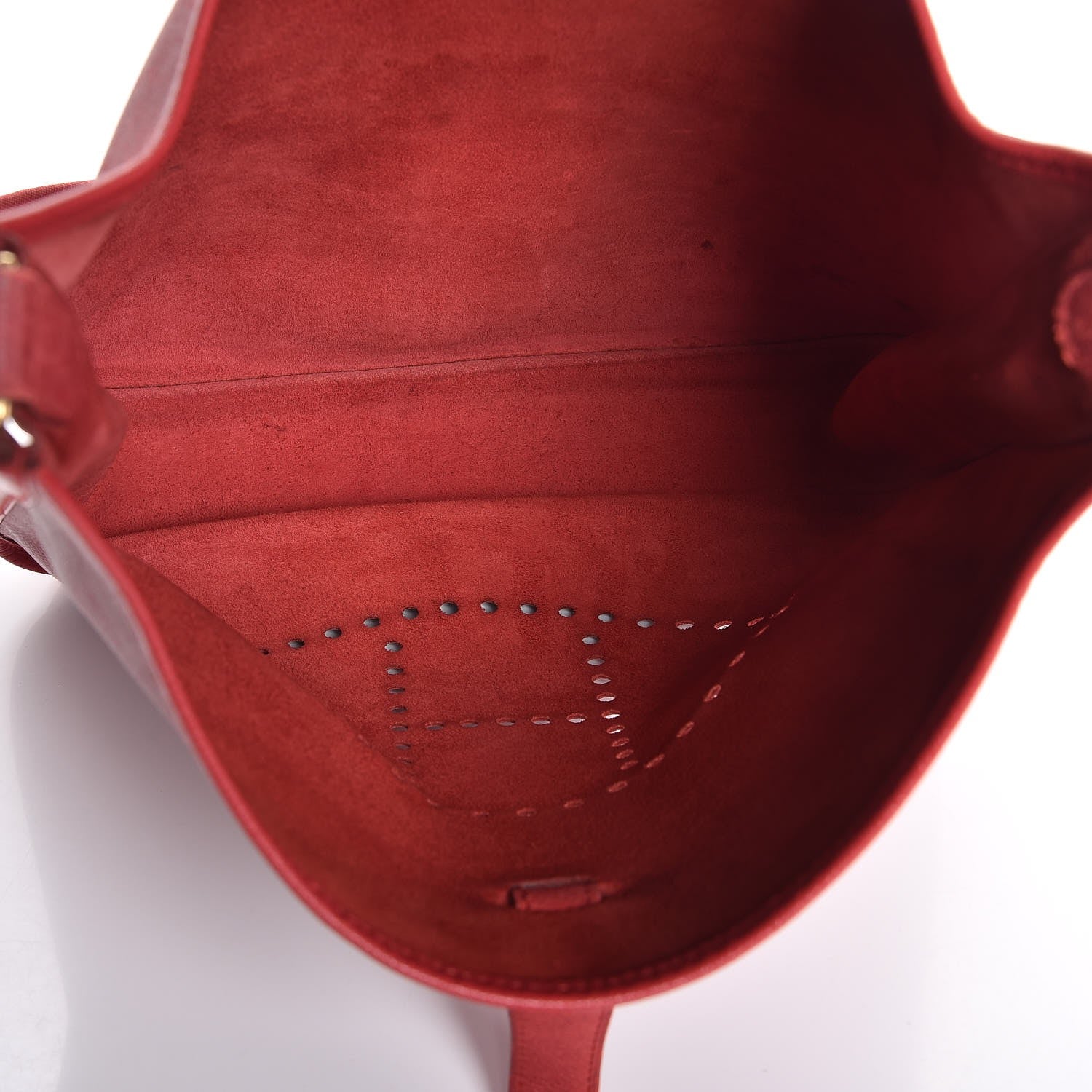 Hermes Courchevel Evelyne GM Rouge Vif 7 of 13