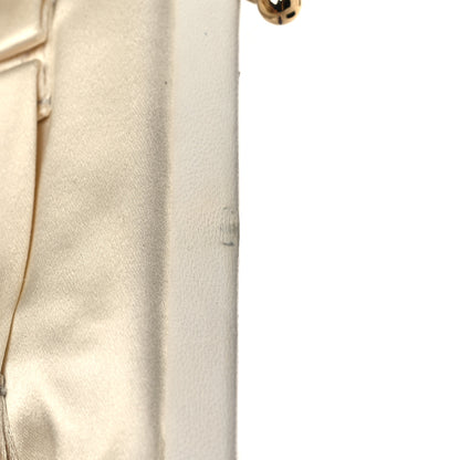 Dolce & Gabbana Fabric Embellished Floral Print Top Handle Chain Satchel Multicolor 9 of 9