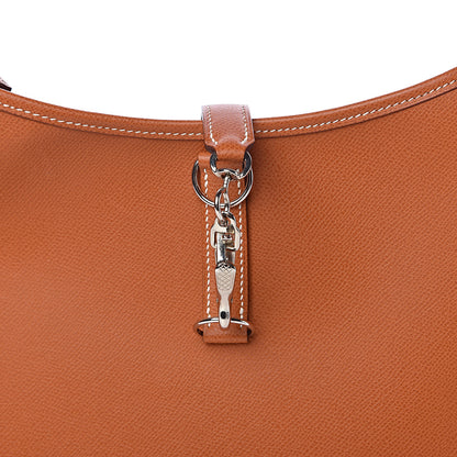 Hermes Epsom Trim II 35 Shoulder Bag Cognac 9 of 9