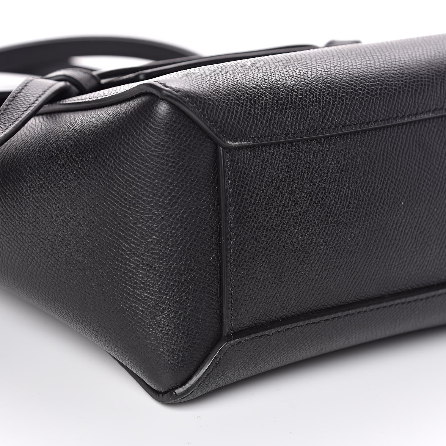 Celine Grained Calfskin Nano Belt Bag Black 8 of 9