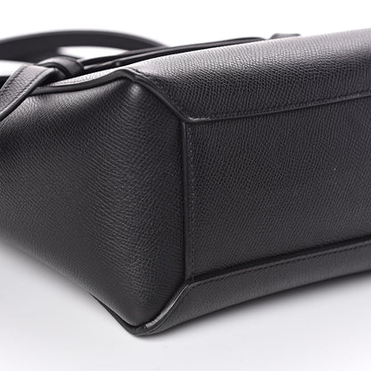 Celine Grained Calfskin Nano Belt Bag Black 8 of 9