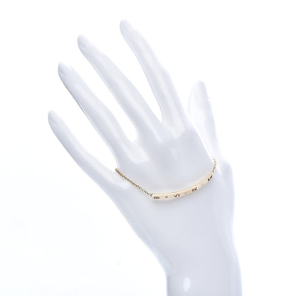Tiffany 18K Rose Gold Diamond Atlas Bar Pierced Bracelet 2 of 7