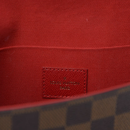 Louis Vuitton Damier Ebene Pochette Felicie Chain Wallet 9 of 12