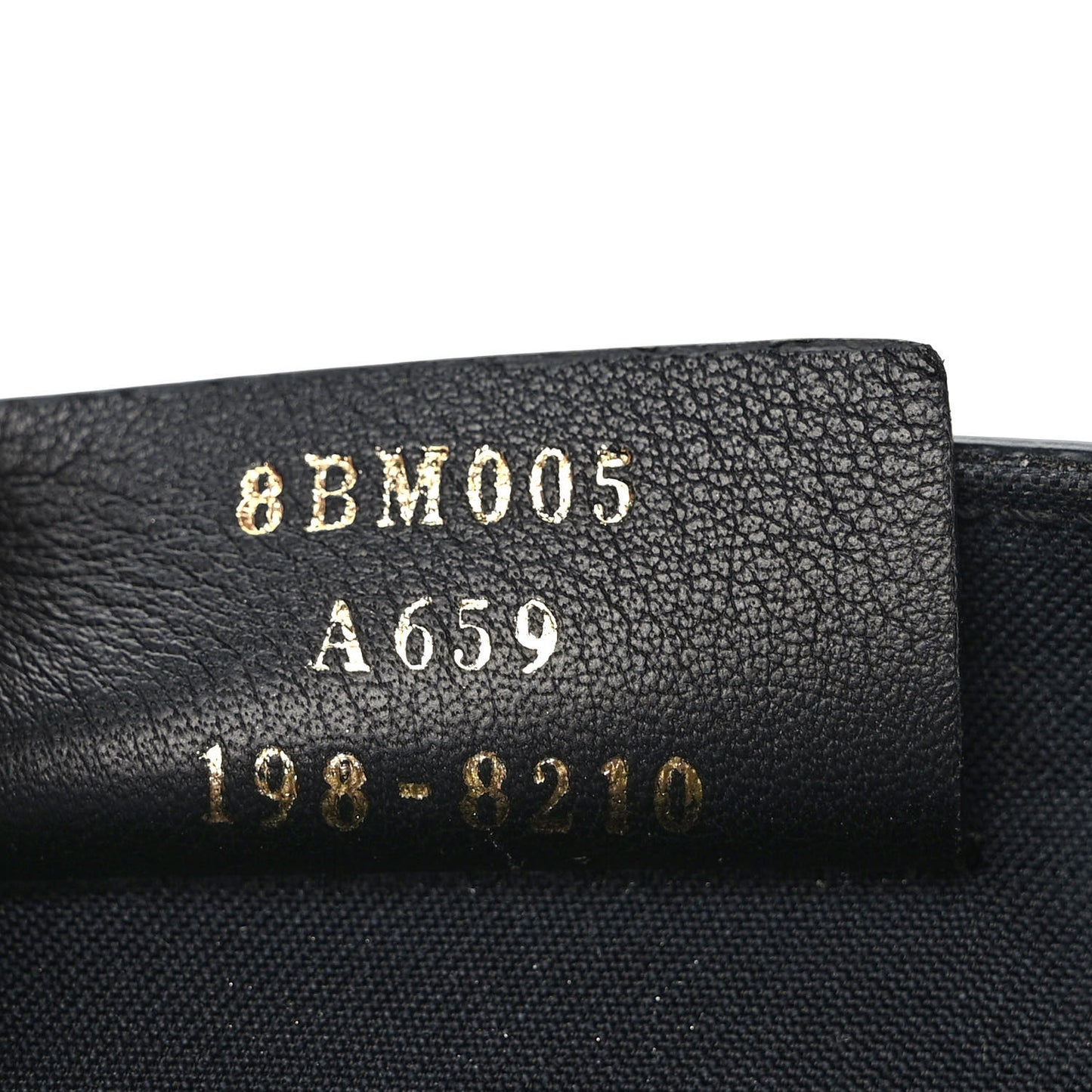 Vitello Liberty F is Fendi Bi-Color FF 1974 Embossed Envelope Belt Bag Maya Black