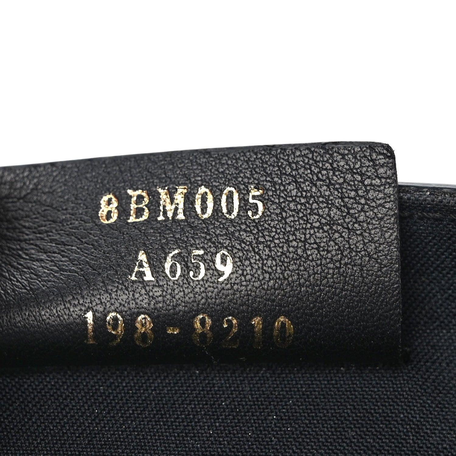 Fendi Vitello Liberty F is Fendi Bi-Color FF 1974 Embossed Envelope Belt Bag Maya Black 7 of 11