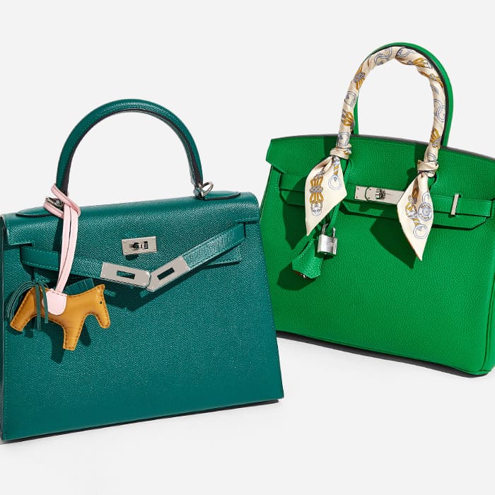 how to accessorize the hermes birkin and the kelly with a twilly and rodeo bag charm by FASHIONPHILE