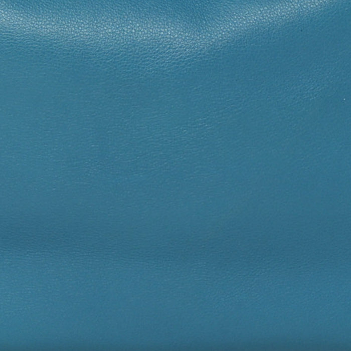 swatch card of hermes bleu jean FASHIONPHILE