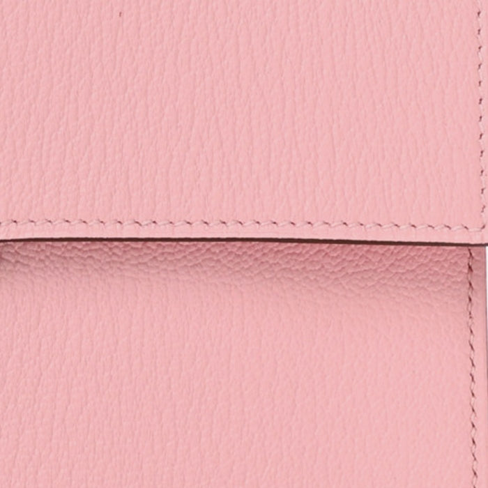 swatch of Chevre Mysore Rose Sakura FASHIONPHILE