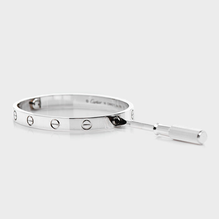 product image of authentic cariter love bracelet FASHIONPHILE