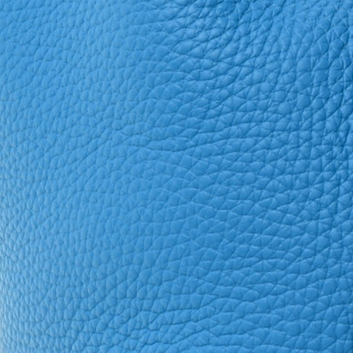 swatch card of hermes bleu frida FASHIONPHILE