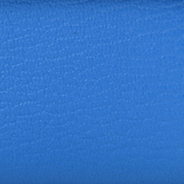 swatch card of hermes bleu hydra FASHIONPHILE