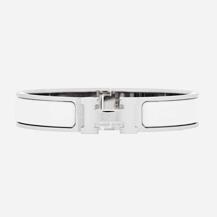 product image of Hermes enamel clic clac bracelet FASHIONPHILE