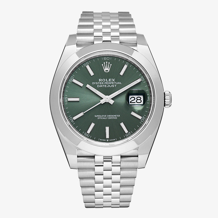 product image of Rolex watch with green dial FASHIONPHILE