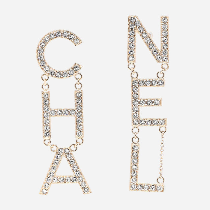 product image of Chanel crystal earrings at FASHIONPHILE