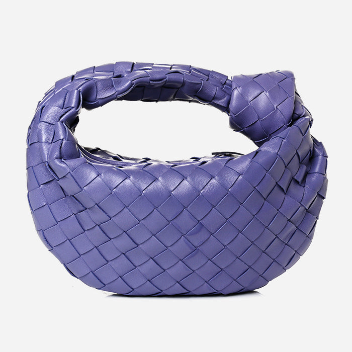studio image of purple Bottega Veneta Intrecciato Jodie hobo FASHIONPHILE