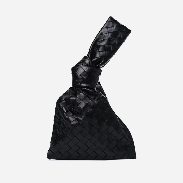 product image of black intrecciato bottega veneta BV twist FASHIONPHILE
