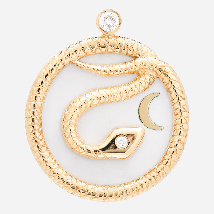 product image of Foundrae Snake madallion FASHIONPHILE