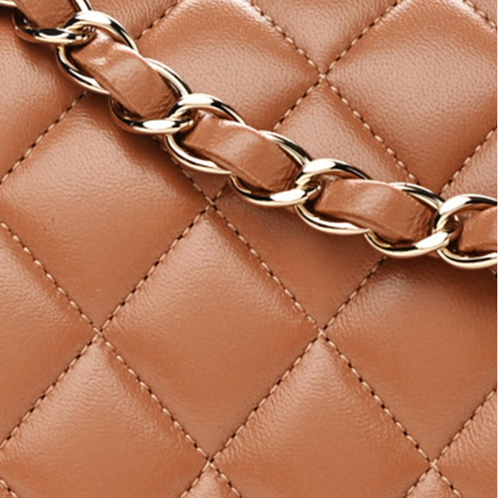 Chanel Light Brown 22 FASHIONPHILE