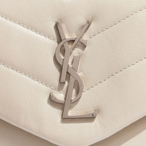 product image of fake saint laurent loulou chain satchel at FASHIONPHILE