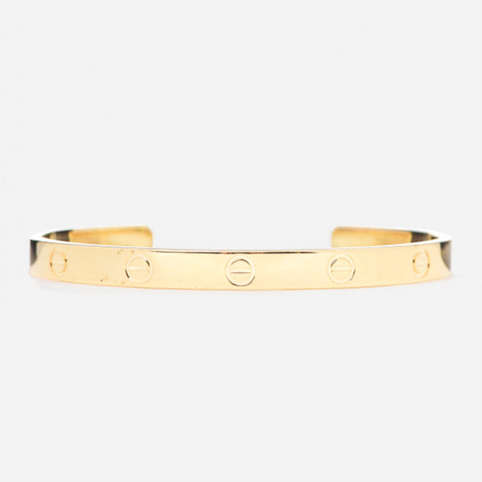 product image of cartier LOVE Cuff Bracelet FASHIONPHILE