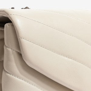 product image on white of fake saint laurent loulou chain satchel FASHIONPHILE