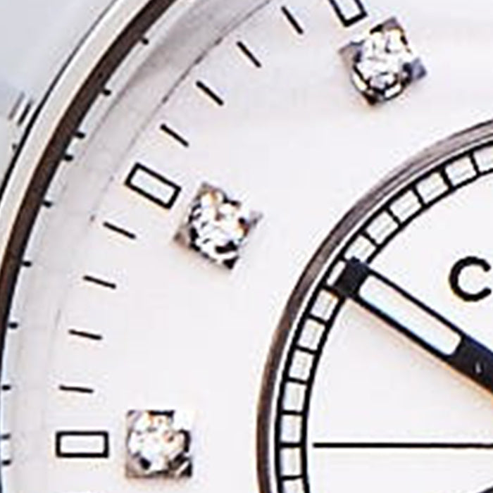 studio image of fake Chanel J12 watch FASHIONPHILE