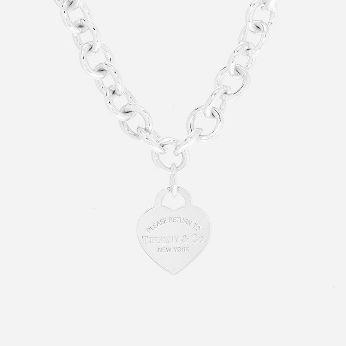 product image of Tiffany return to Tiffany heart pendant necklace FASHIONPHILE