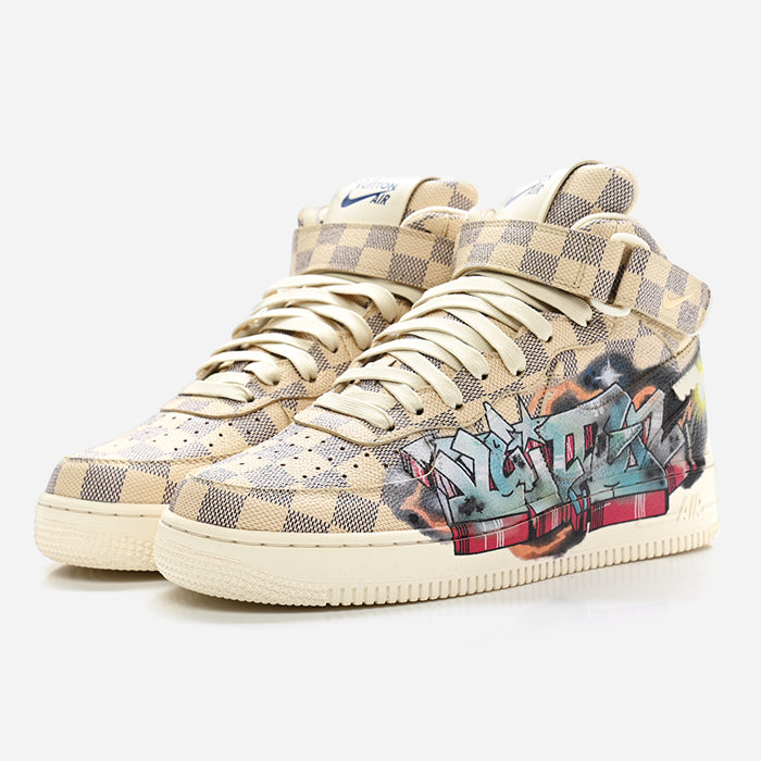 product image of louis vuitton x nike air force 1 sneakers FASHIONPHILE