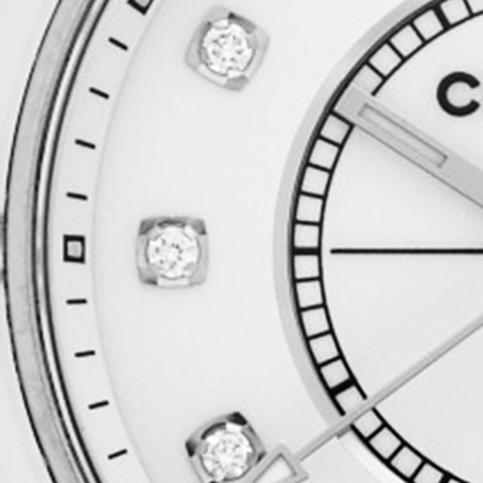 studio image of authentic Chanel J12 watch FASHIONPHILE