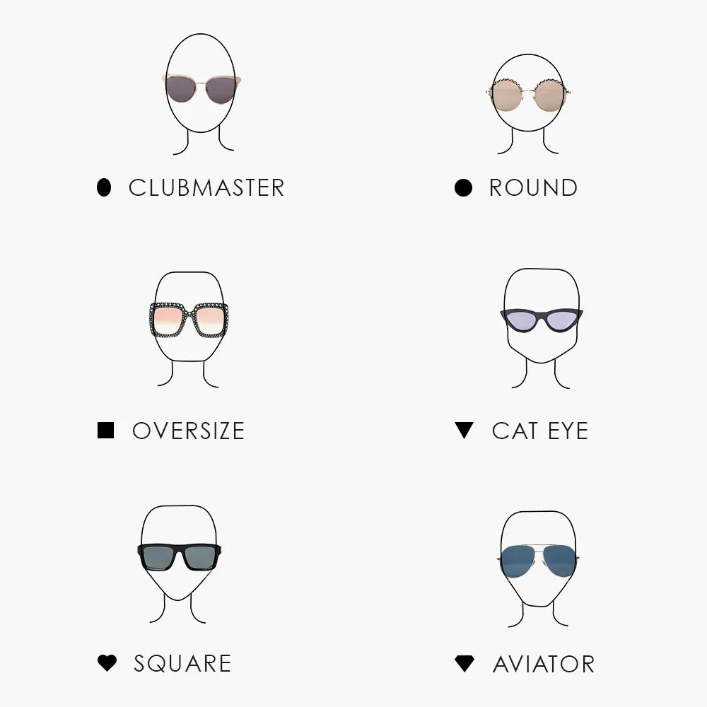 The Best Sunglass Styles For Your Face Shape