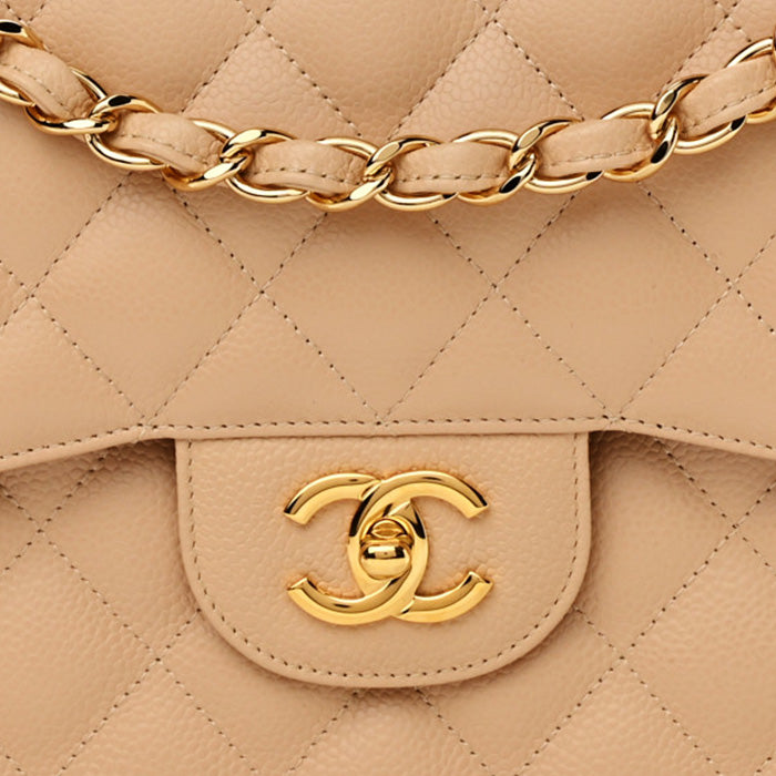 Chanel shiny gold hardware