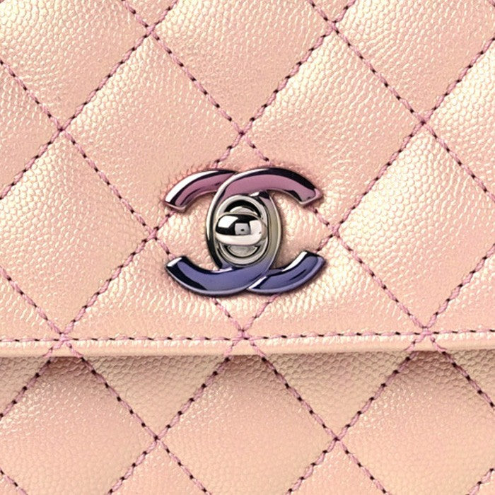 Chanel iridescent hardware FASHIONPHILE