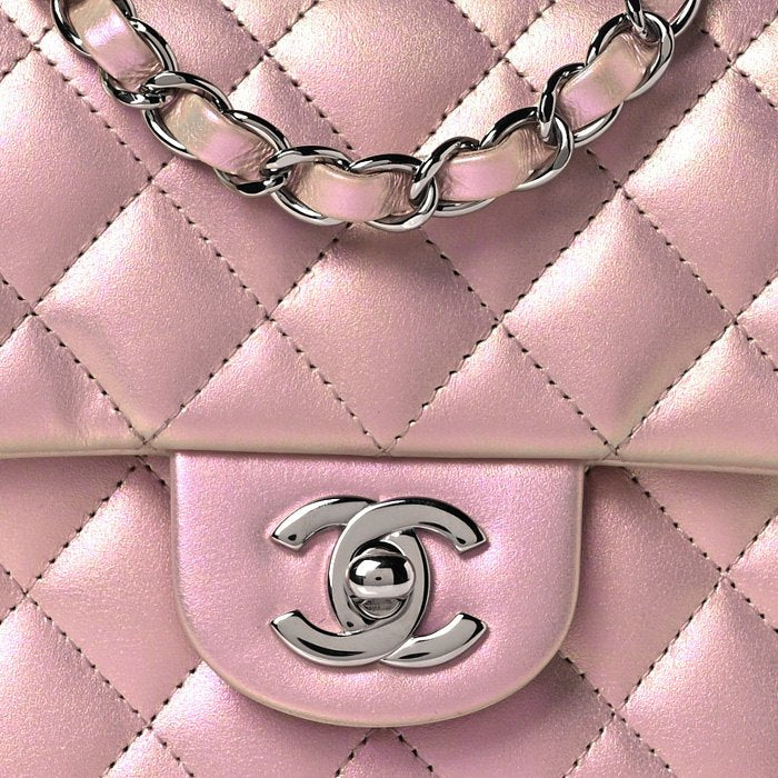 Chanel polished silver hardware FASHIONPHILE