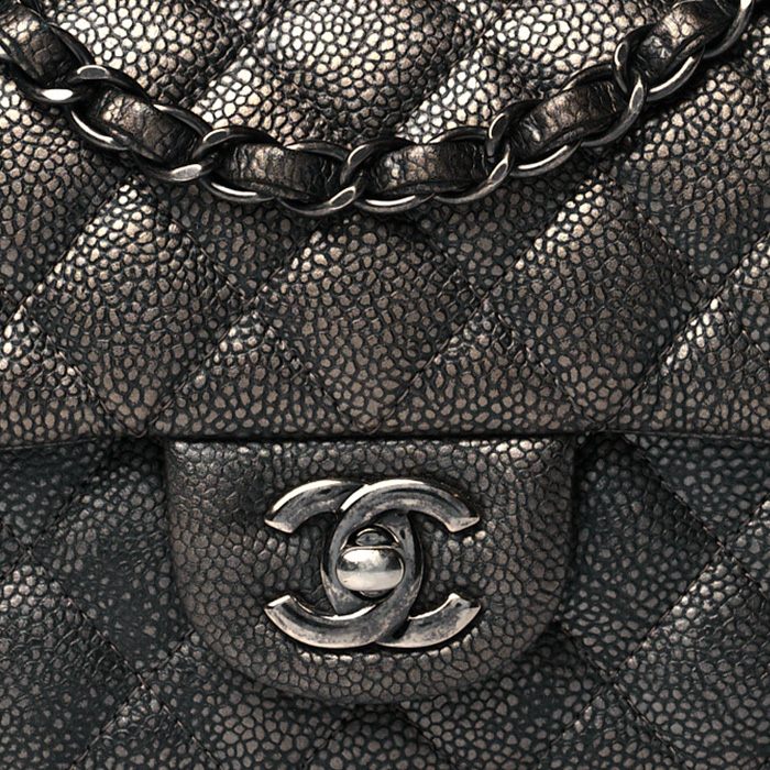 chanel aged ruthenium hardware FASHIONPHILE