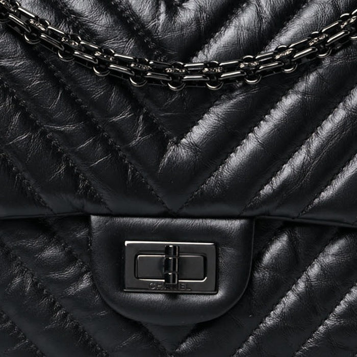 Chanel So Black hardware FASHIONPHILE