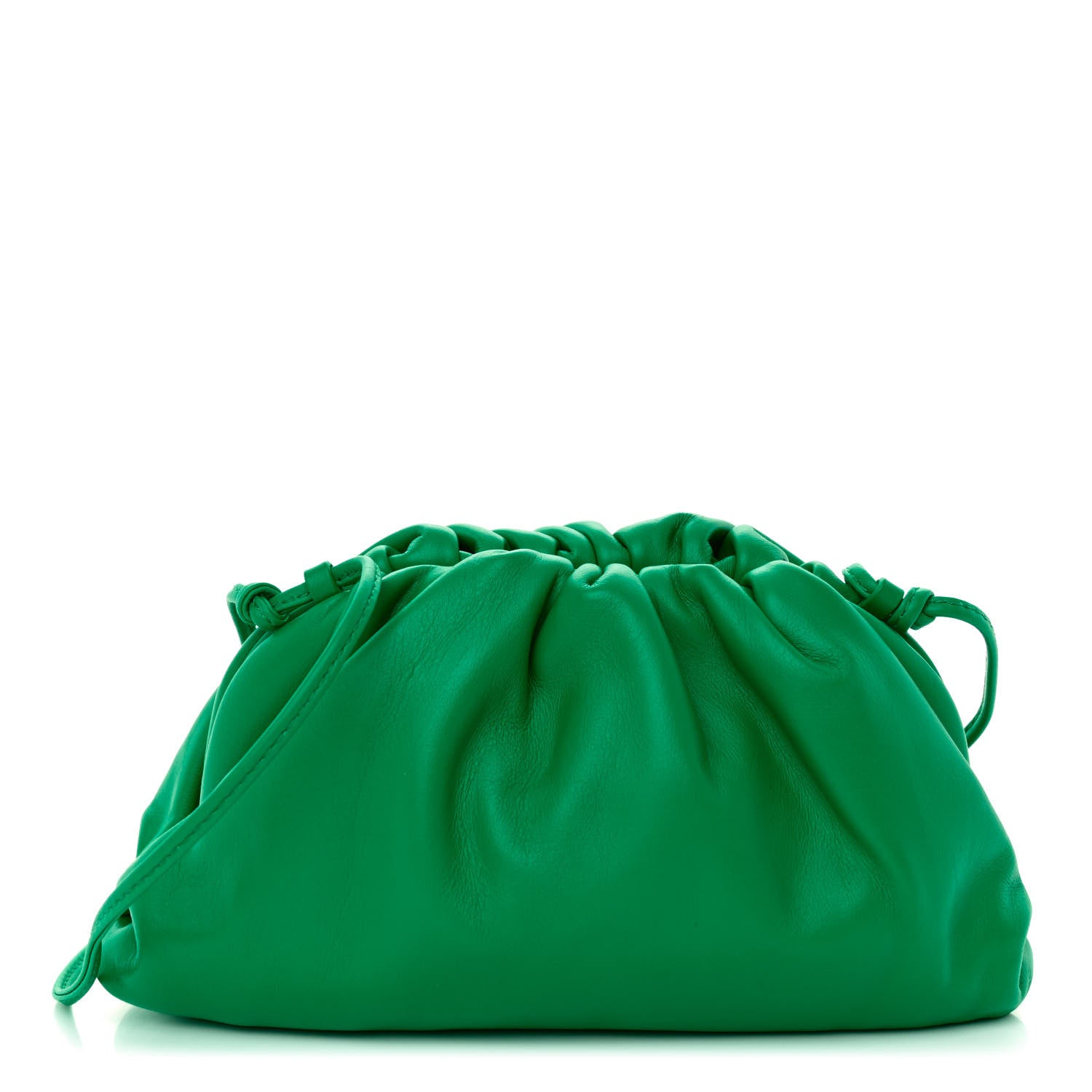 Bottega Veneta Butter Calfskin The Mini Pouch in Parakeet