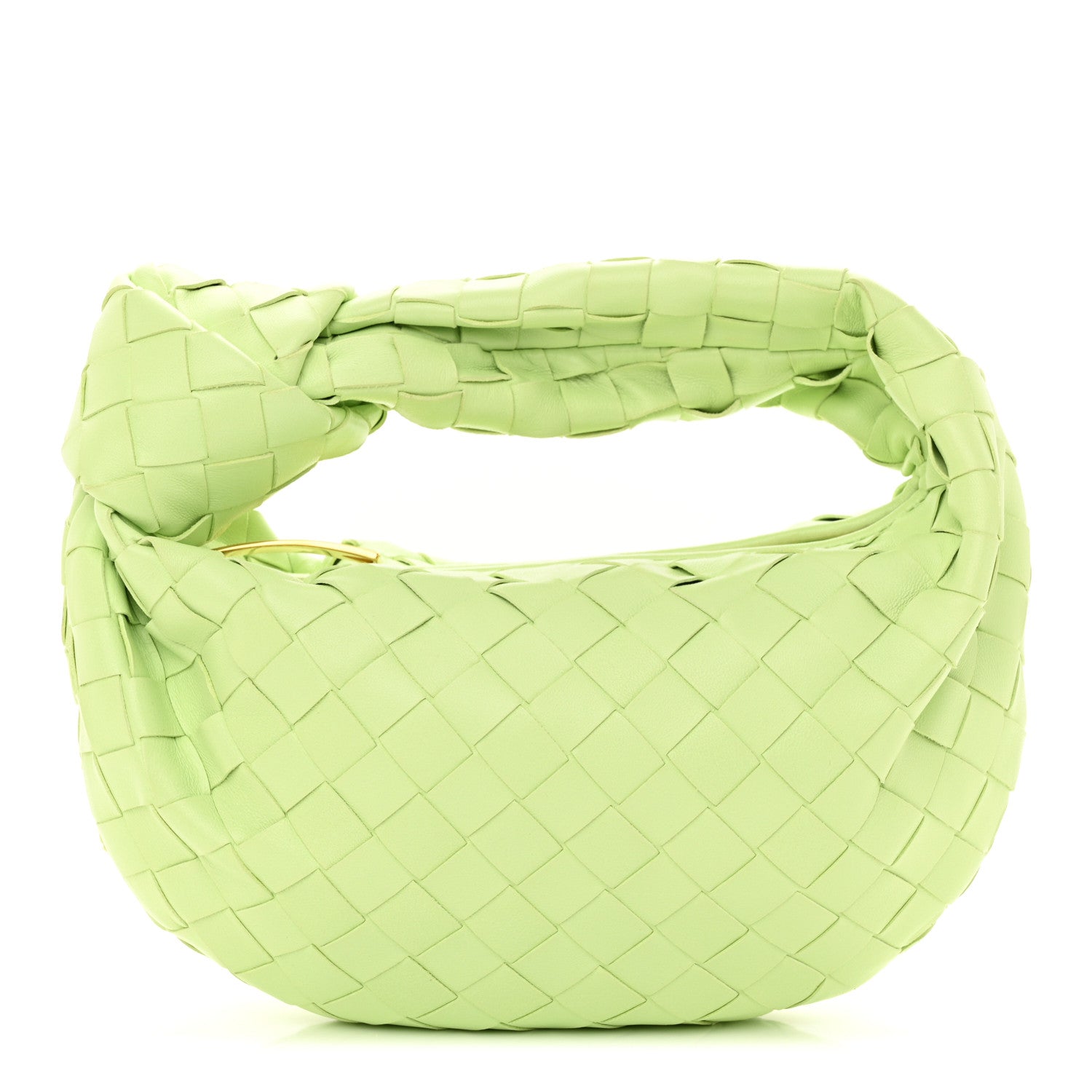 Bottega Veneta Nappa Intrecciato Mini Jodie in Fennel
