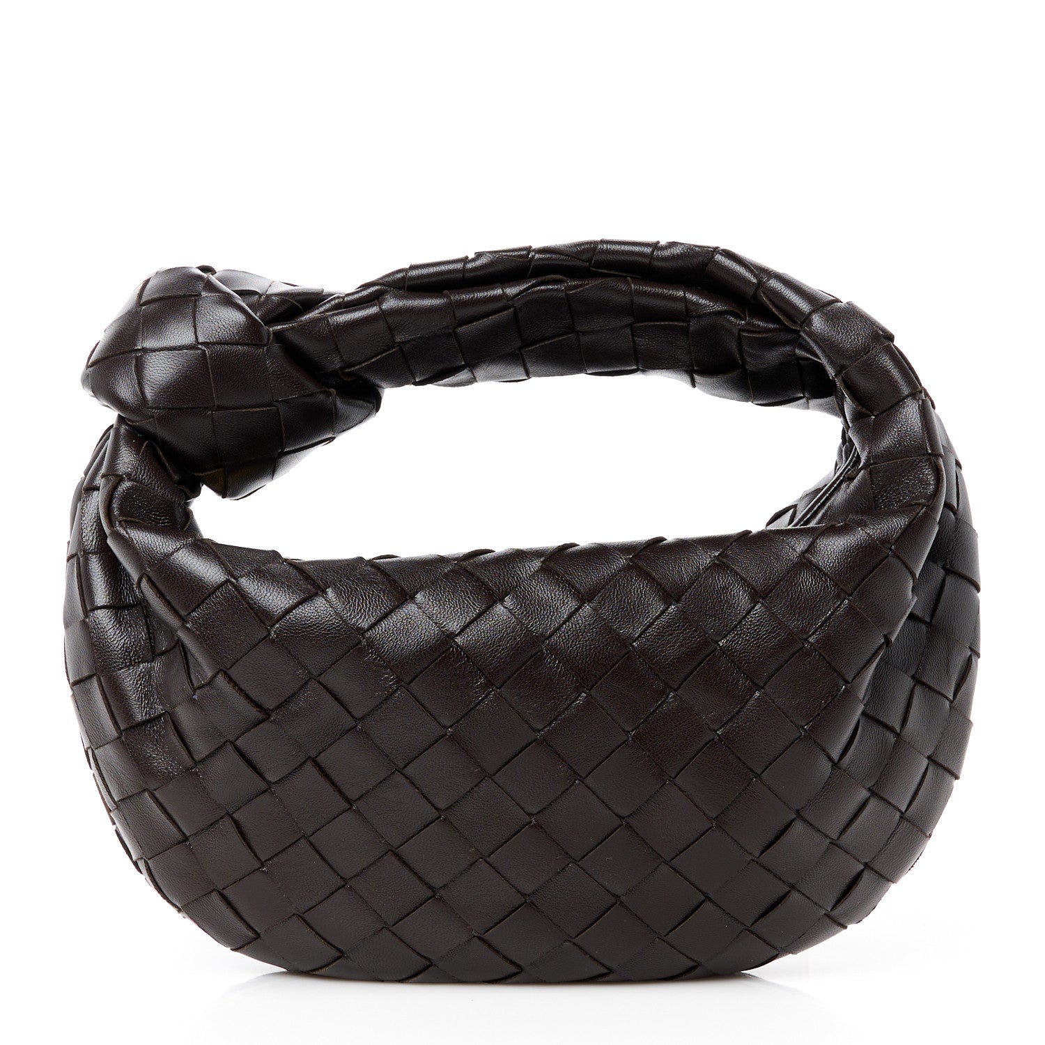 Bottega Veneta Nappa Intrecciato Mini Jodie in Fondant