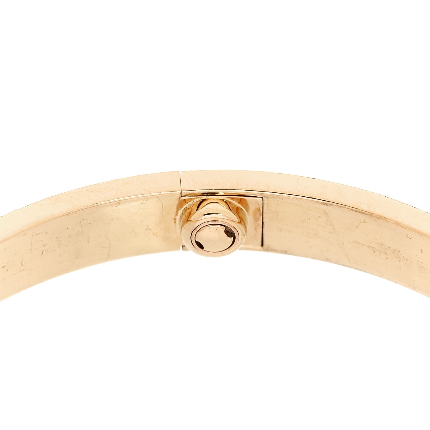 Cartier 18K Yellow Gold LOVE Bracelet 19_Enhancement A_Close up