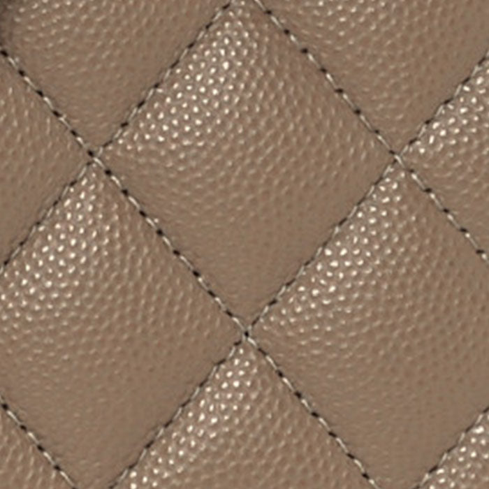 swatch of chanel 22a dark beige FASHIONPHILE