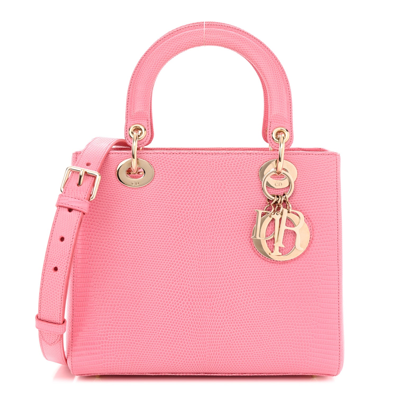 Christian Dior Lizard Medium Lady Dior